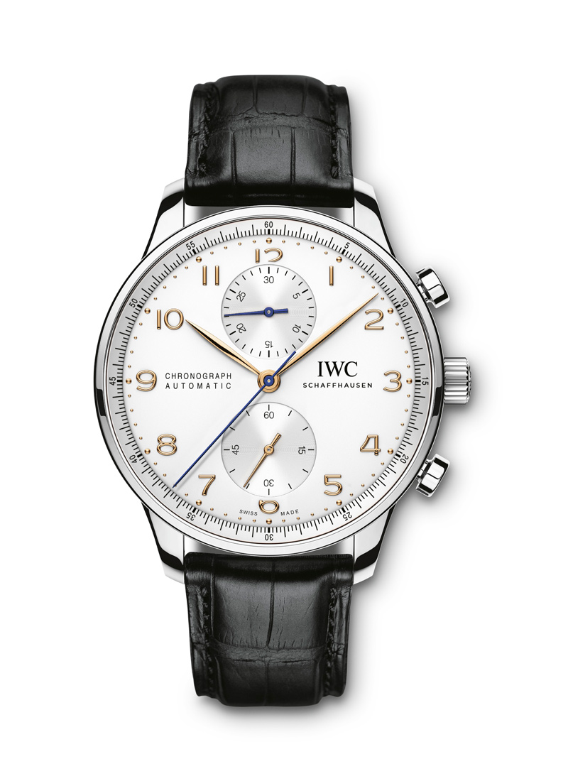 IWC ポルトギーゼ・クロノグラフ SS/革 IW371445