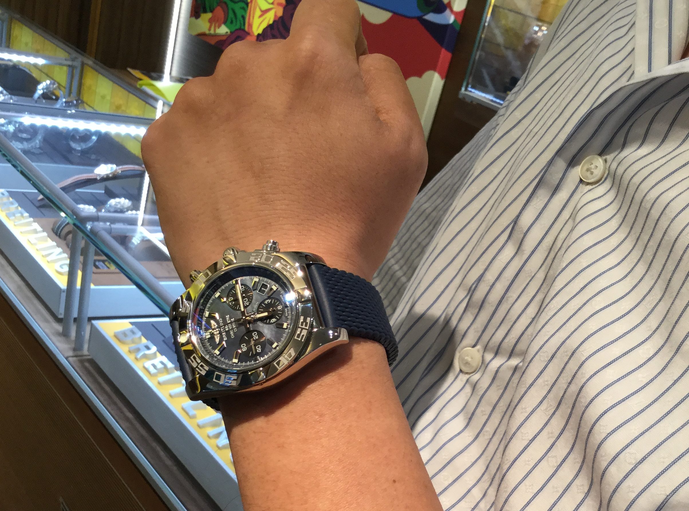 ブライトリング】クロノマット44 ブラックMOP ご購入ありがとうござい