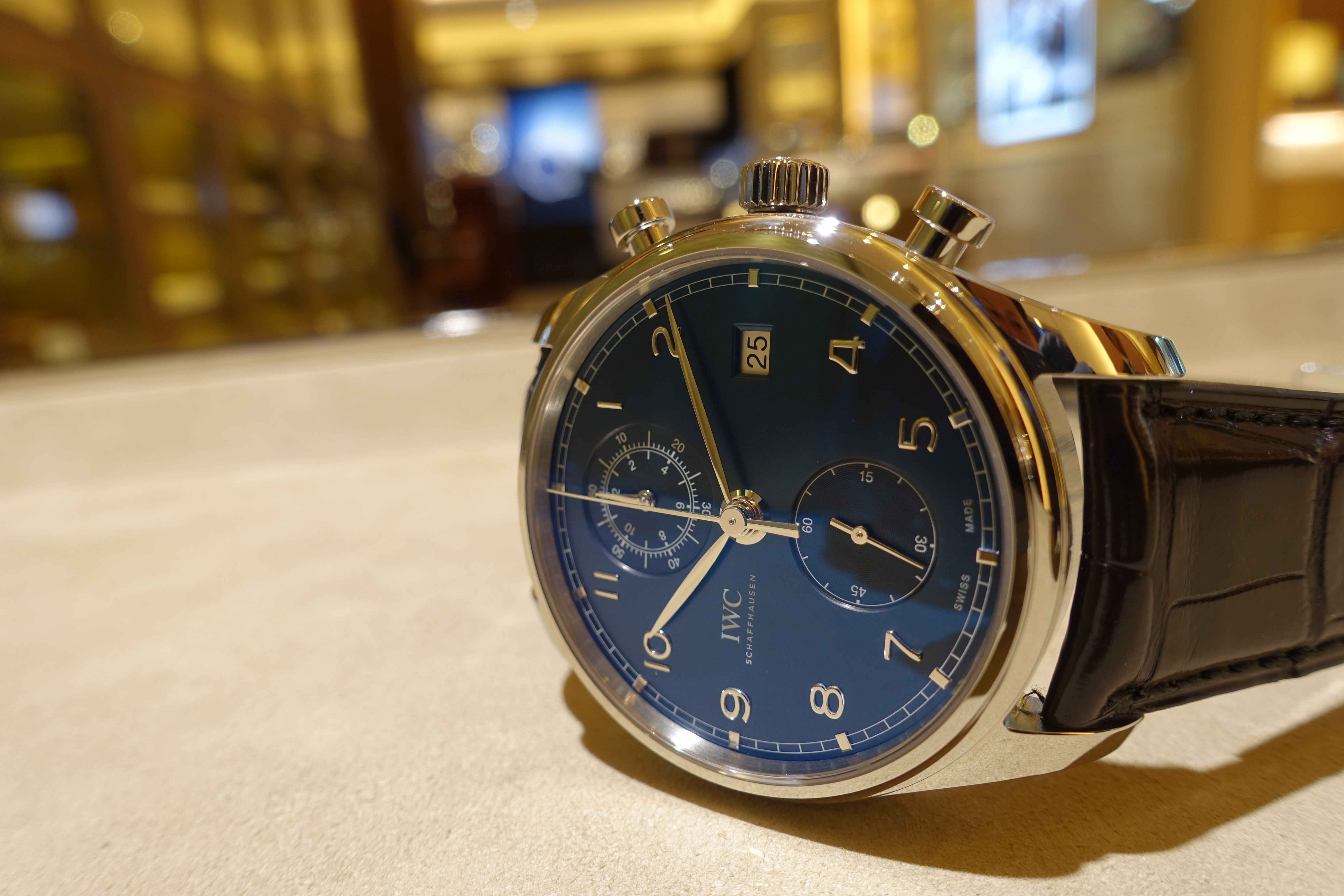 IWC】魅惑のブルー文字盤｜【TANAKA】ショップブログ