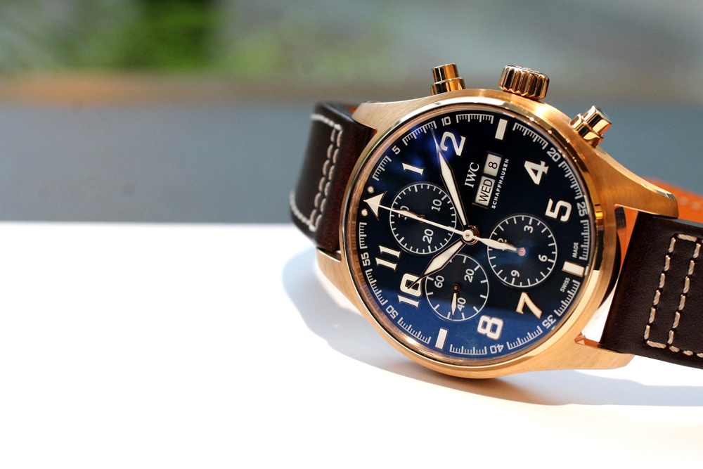 IWC】パイロットウォッチ クロノグラフ “プティ プランス