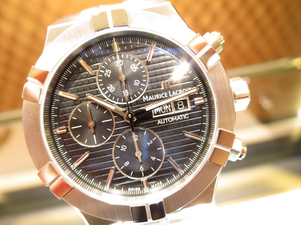 Maurice Lacroix クロノグラフ 腕時計 MAURICE LACROIX AIKON Automatic CERAMIC 42mm – Chrono Theory