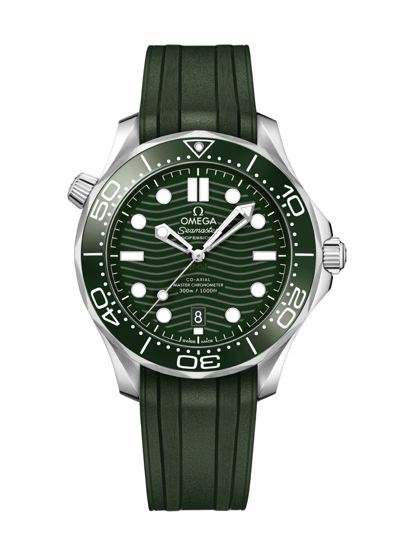 オメガ】2022年新作ご予約受付中！ ミリタリーなグリーンダイヤルが