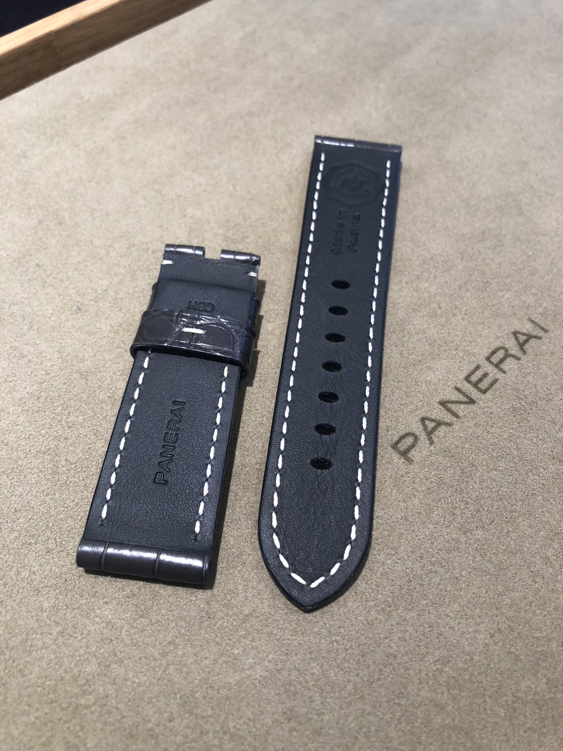 PANERAI_パネライ_strap_アリゲーターグレー