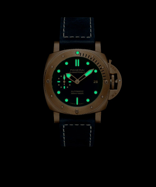 PAM01074 サブマーシブル ブロンゾ ブルー アビッソ｜PANERAI