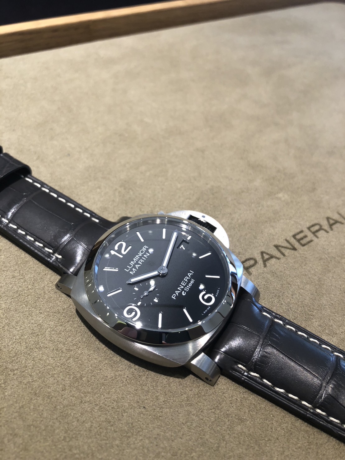 PANERAI_パネライ_PAM01358 ルミノール マリーナ ESteel™ グリージョ ロッチャ