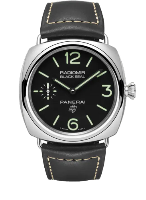 PAM00754 ラジオミール ブラックシール ロゴ - 45mm_PANERAI_パネライ