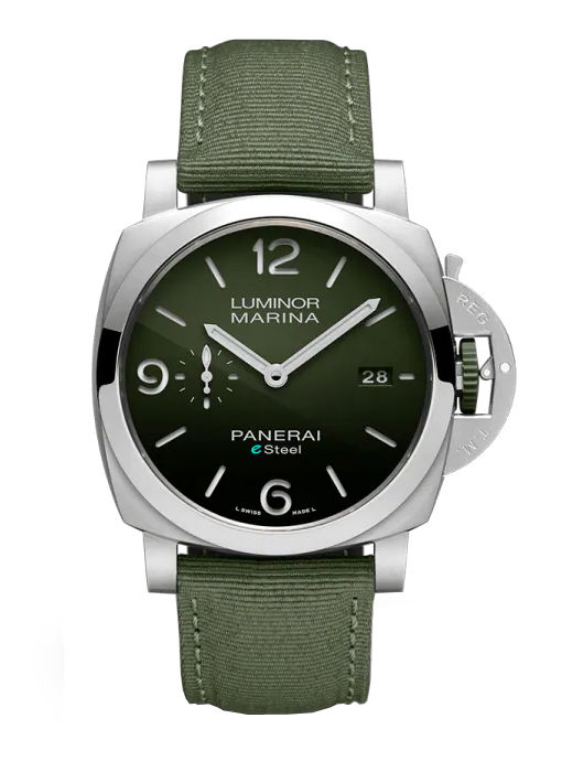 PANERAI_パネライ_ルミノール マリーナ ESteel™ ヴェルデ ズメラルド_PAM01356