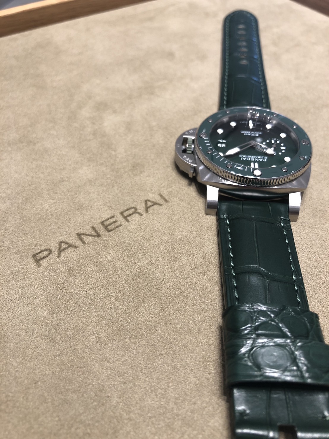 PANERAI_パネライ_strap_アリゲーターグレー