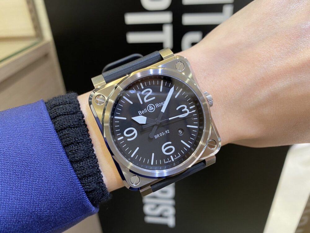 Bell&Ross_ベル＆ロス_BR 03-92 BLACK STEEL_BR0392-BLC-ST