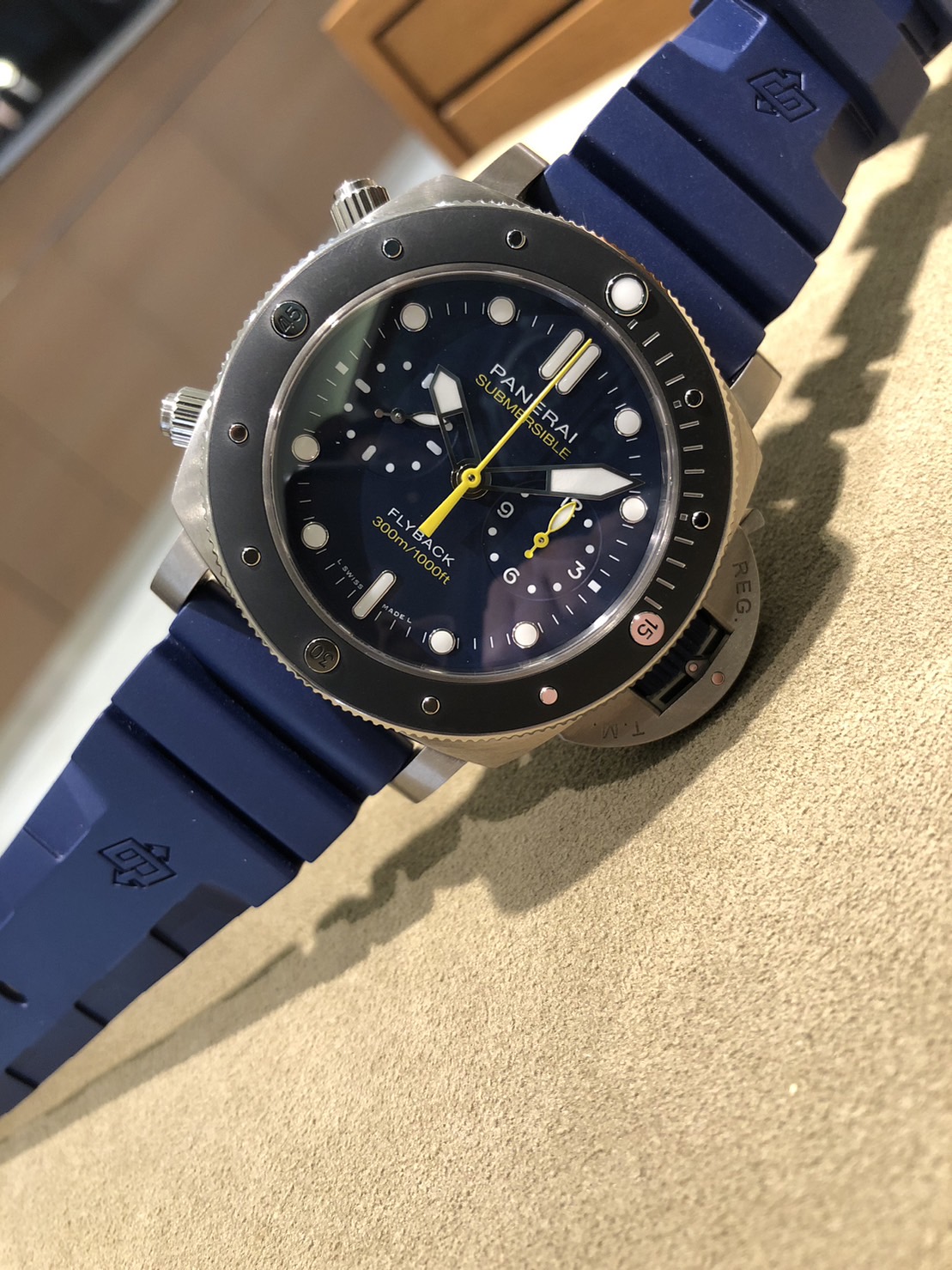 PAM01291 サブマーシブル クロノ マイク・ホーン エディション - 47MM_PANERAI_パネライ