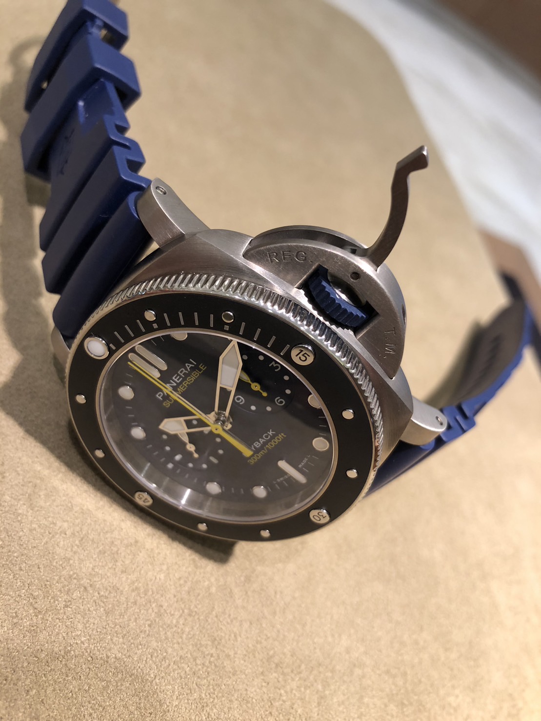 PAM01291 サブマーシブル クロノ マイク・ホーン エディション - 47MM_PANERAI_パネライ