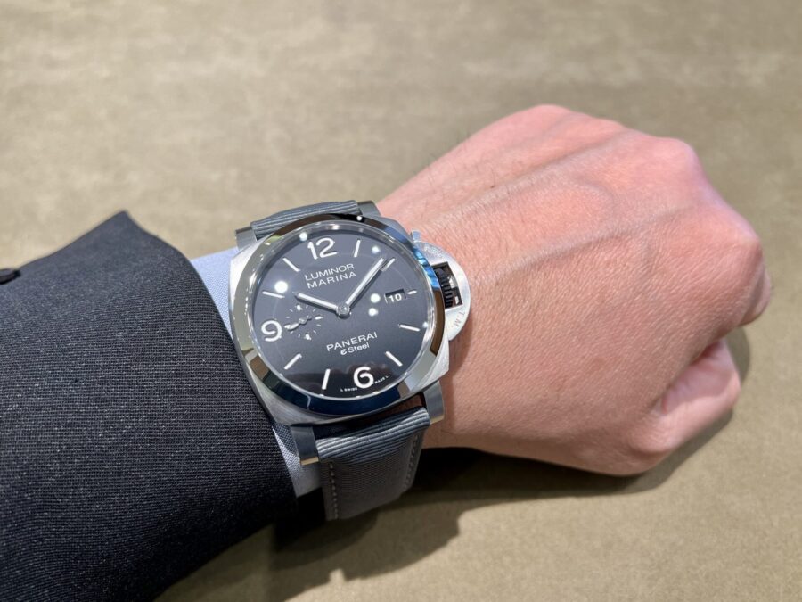 PANERAI_パネライ_PAM01358 ルミノール マリーナ ESteel™ グリージョ ロッチャ