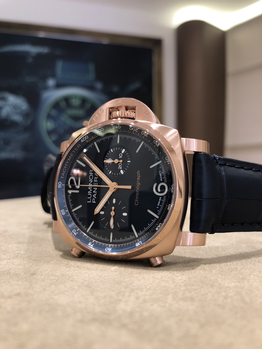 PAM01111 ルミノール クロノ ゴールドテック™ ブルノッテ_PANERAI_パネライ