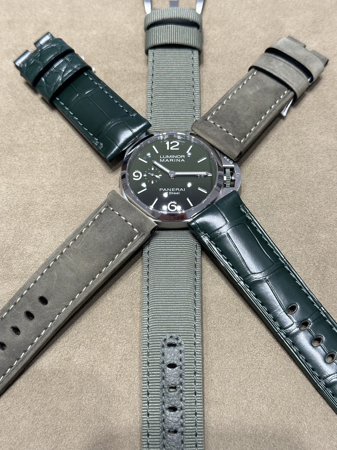 PANERAI_パネライ_ルミノール マリーナ ESteel™ ヴェルデ ズメラルド_PAM01356