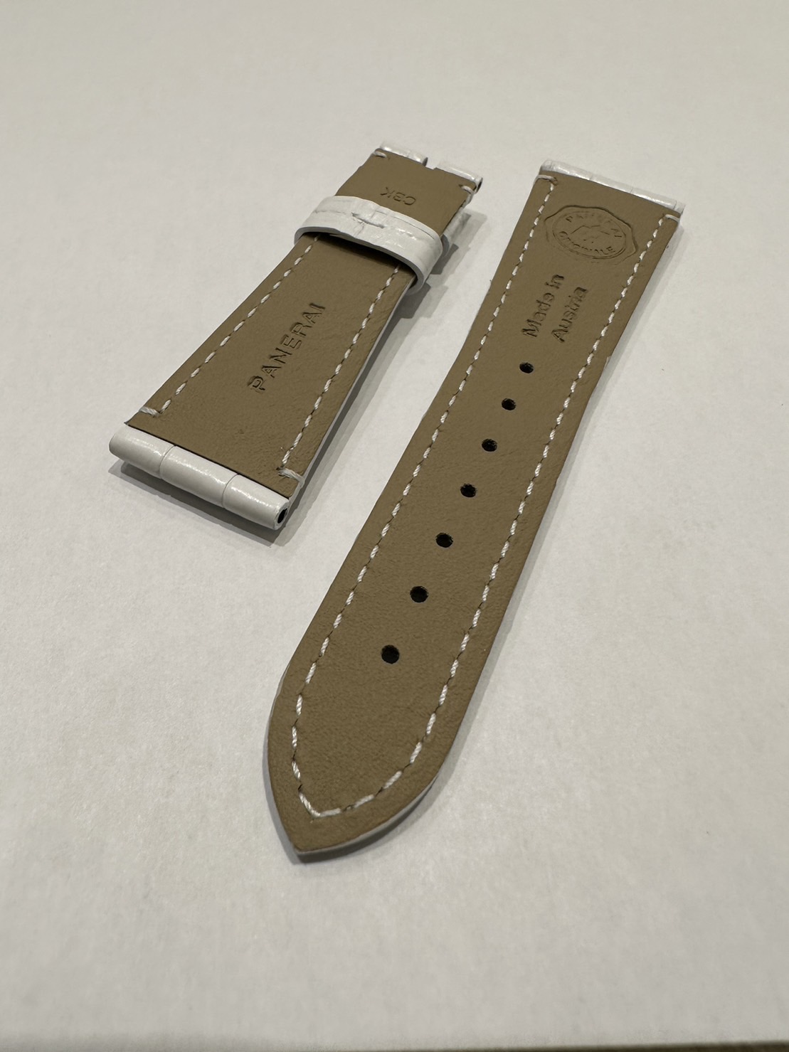 PANERAI_パネライ_strap_アリゲーターホワイト