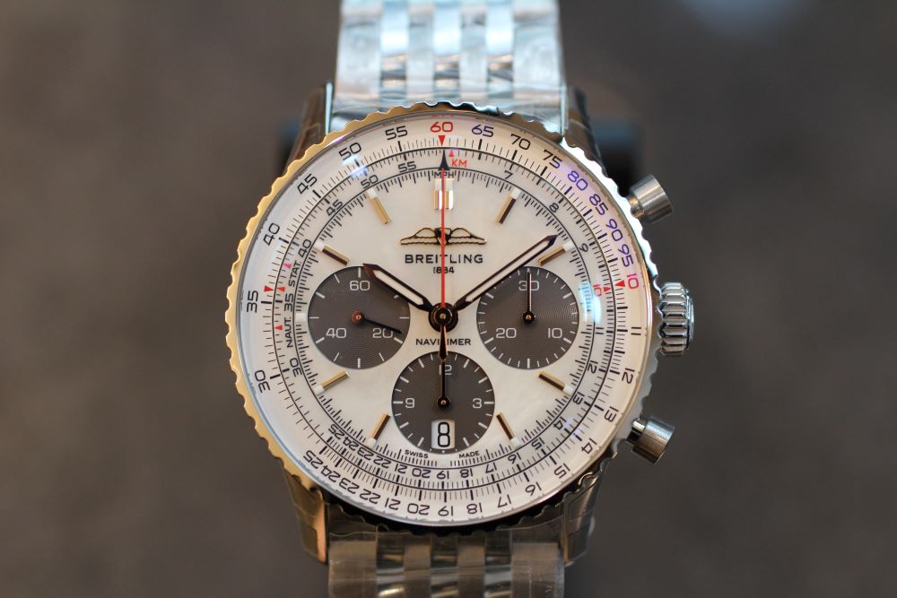 1/29まで限定値下げ 国内正規品 BREITLING ナビタイマー  41mm