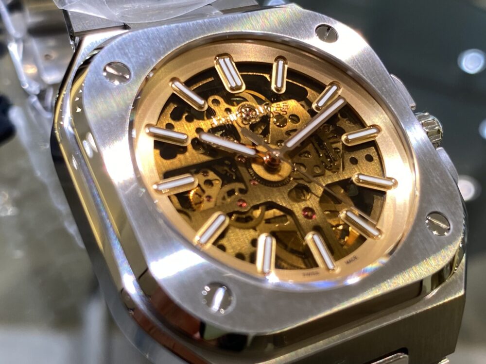 Bell & Ross_ベル＆ロス_BR 05 SKELETON GOLDEN_BR05A-CH-SKST/SST