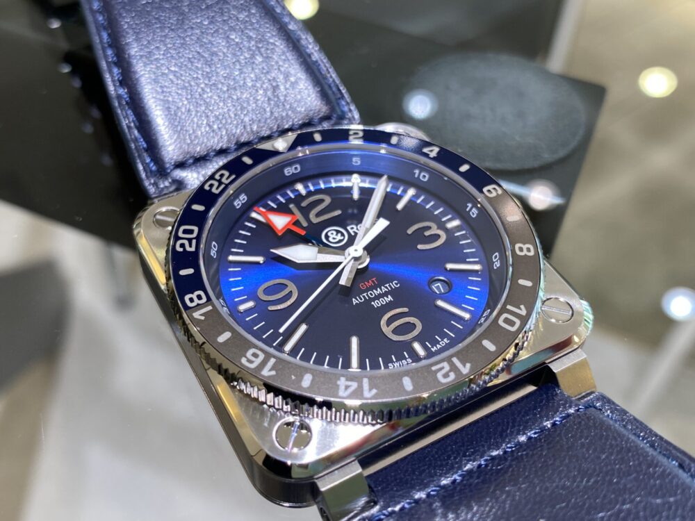 Bell & Ross_ベル＆ロス_BR 03-93 GMT BLUE_BR0393-BLU-ST/SCA