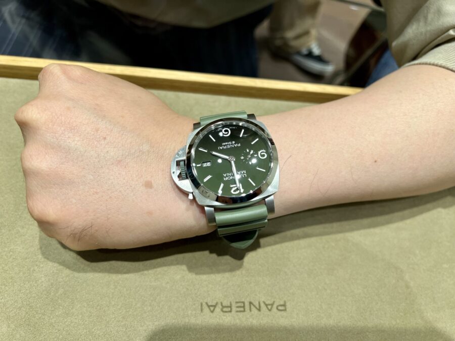 PANERAI_パネライ_ルミノール マリーナ ESteel™ ヴェルデ ズメラルド_PAM01356