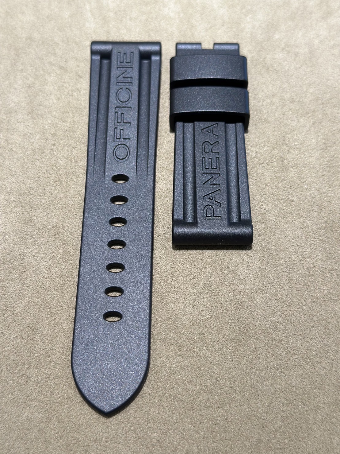 PANERAI_パネライ_strap_ラバーストラップブラック