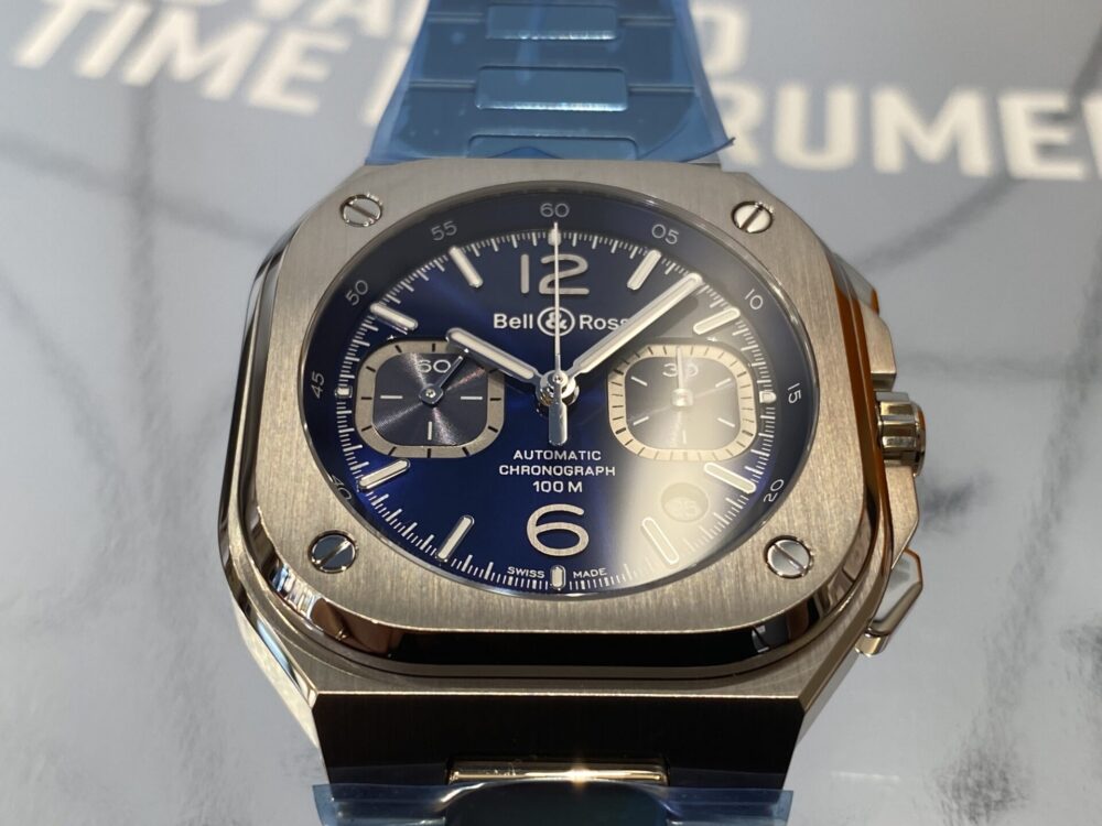 Bell&Ross_ベル＆ロス_BR 05 CHRONO BLUE STEEL_BR05C-BLU-ST/SST