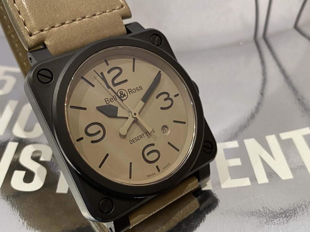 ⭐️【レア美品】Bell&Ross BR03-92-DESERT-CE/SCA