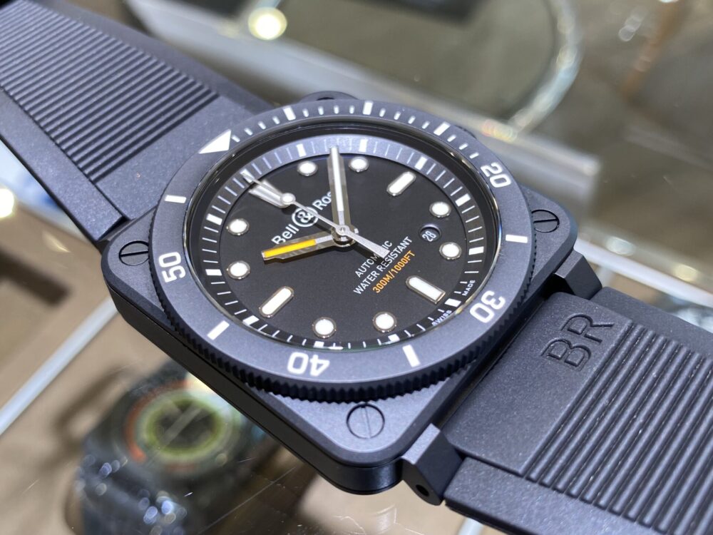 Bell&Ross_ベル＆ロス_BR 03-92 DIVER BLACK MATTE_BR0392-D-BL-CE/SRB