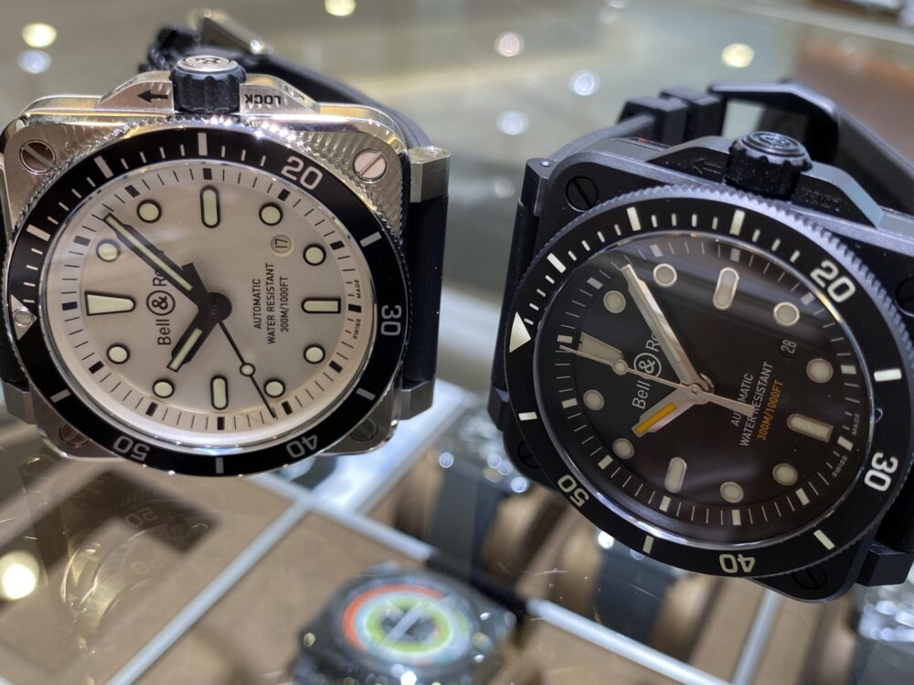 Bell&Ross_ベル＆ロス_BR 03-92 DIVER_BR0392-D-WH-ST/SRB_BR0392-D-BL-CE/SRB