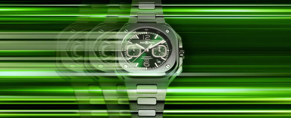 Bell&Ross_ベル＆ロス_BR 05 CHRONO GREEN STEEL_BR05C-GN-ST/SST