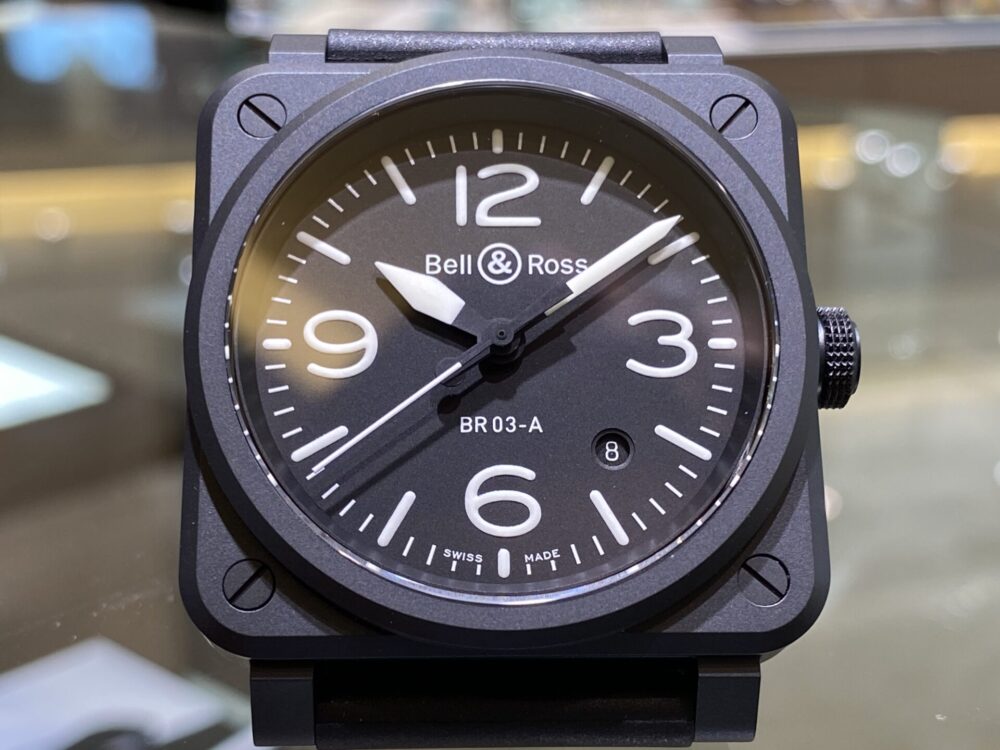 Bell＆Ross_ベル＆ロス_BR 03 BLACK MATTE_BR03A-BL-CE/SRB