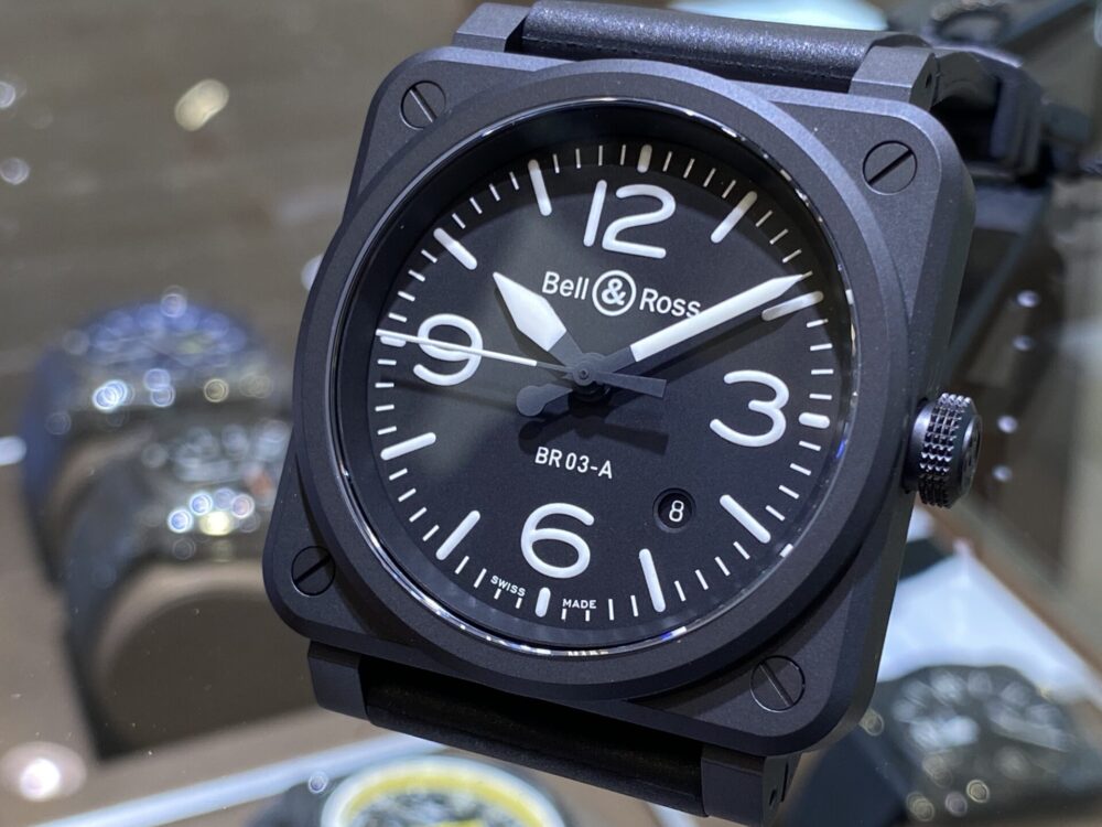 Bell＆Ross_ベル＆ロス_BR 03 BLACK MATTE_BR03A-BL-CE/SRB