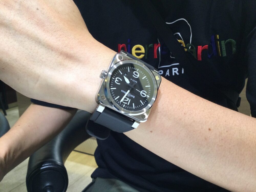 Bell＆Ross_ベル＆ロス_BR 03 BLACK STEEL_BR03A-BL-ST/SRB