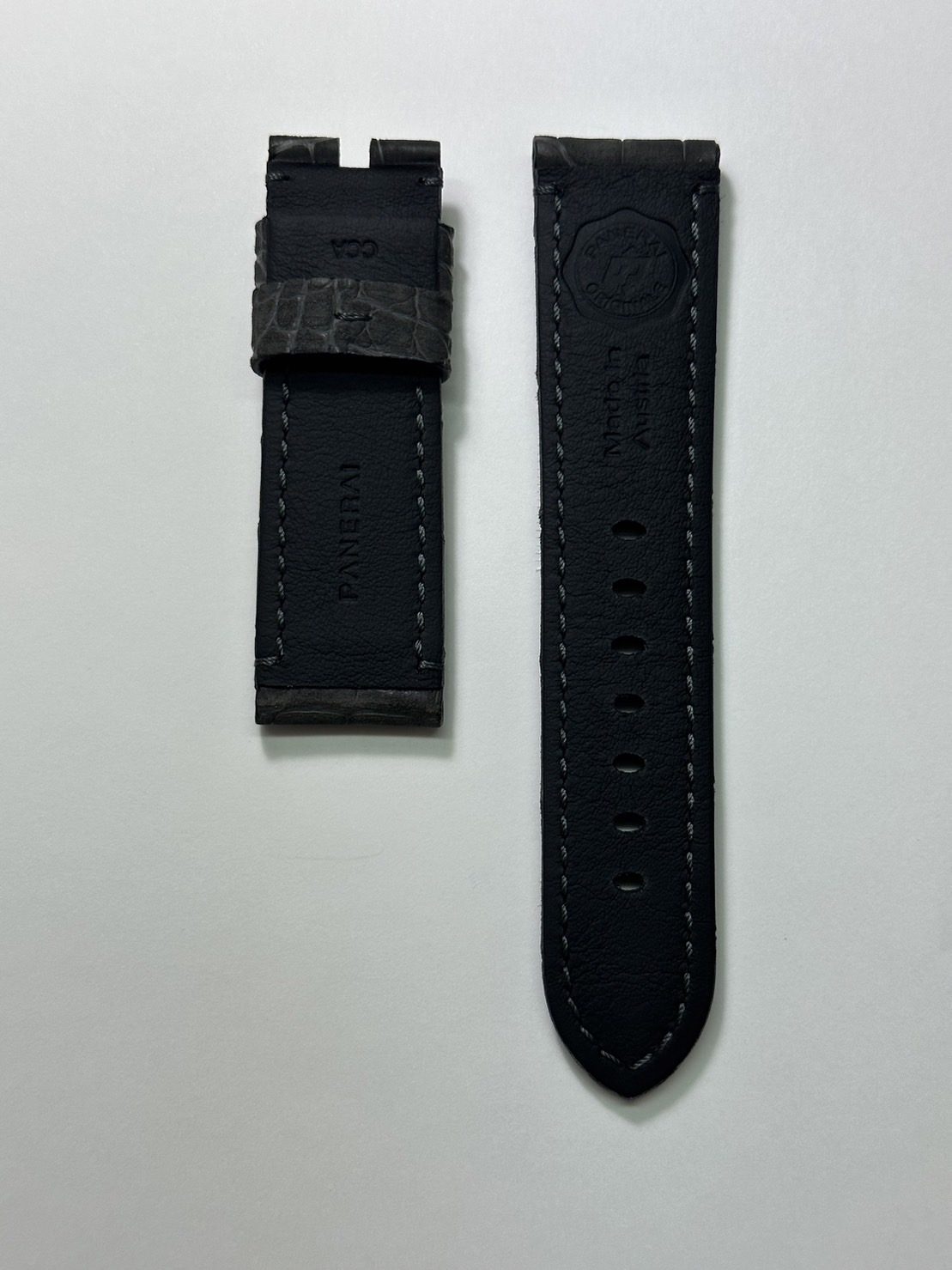 PANERAI_パネライ_strap_アリゲーターヌバックブラック