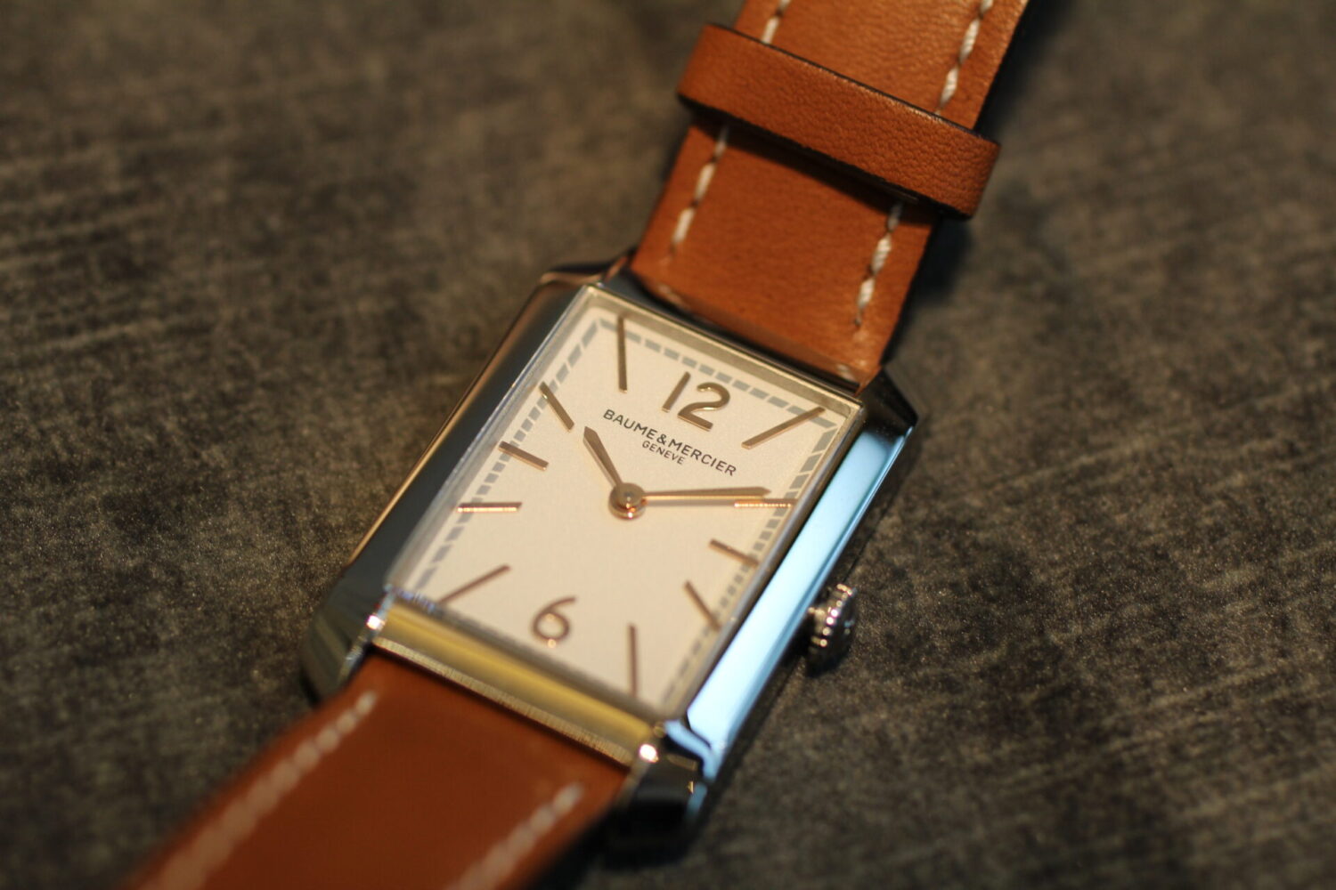 BAUME & MERCIER_ハンプトンクォーツ_M0A10472