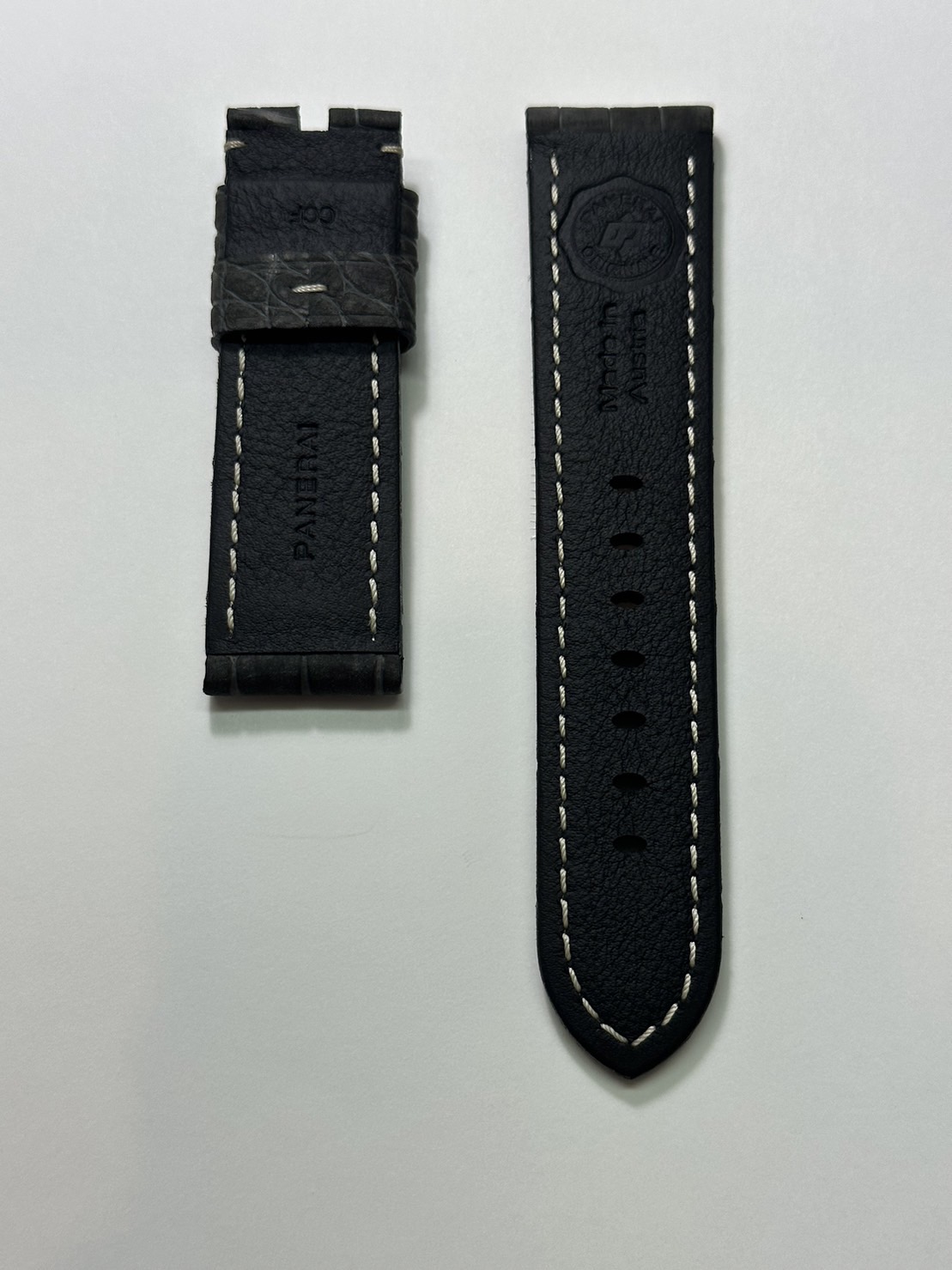 PANERAI_パネライ_strap_アリゲーターヌバックブラック