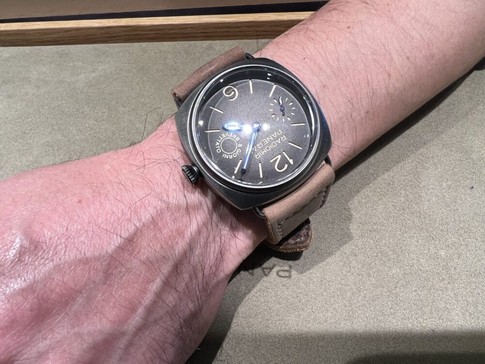 パネライ_PAnerai_PAM01347_ラジオミール_radiomir_ottogiorni_オットジョルニ_ブルニート