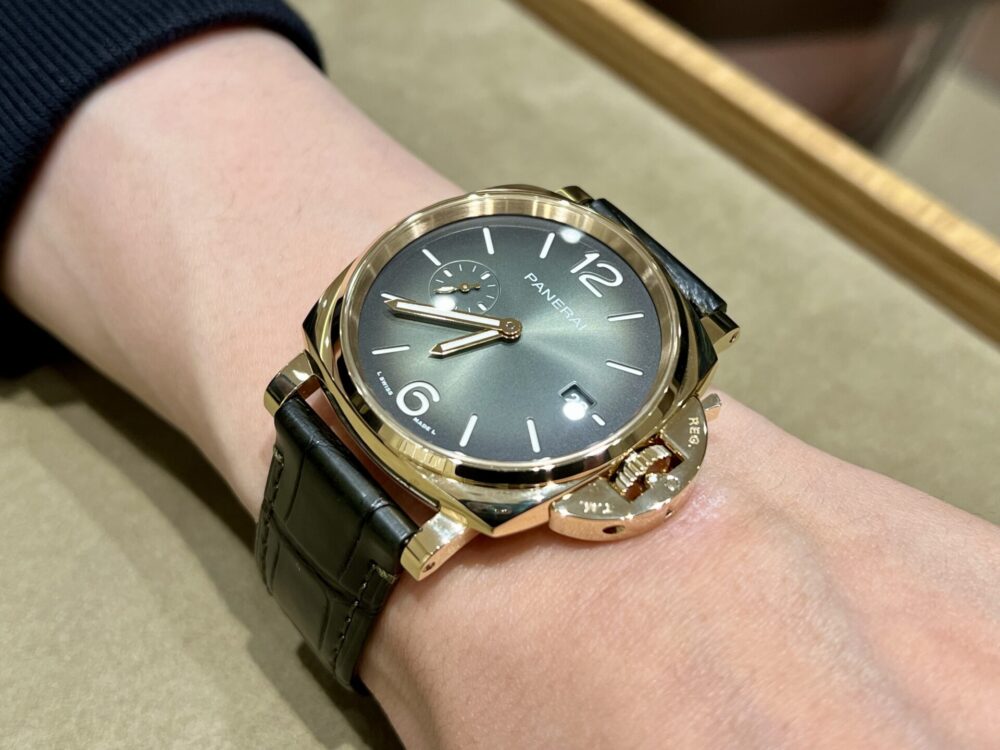 PANERAI_パネライ_LUMINOR DUE_ルミノール ドゥエ_PAM01423_イエローゴールド_ブティック限定_42mm