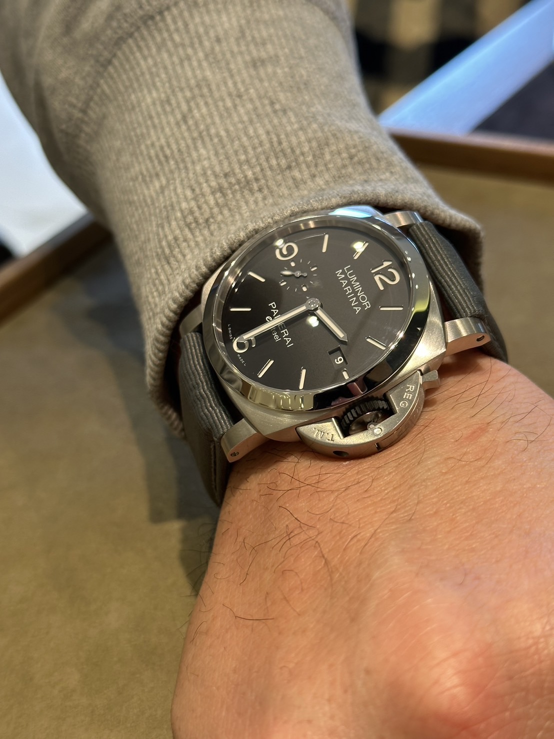 PANERAI_パネライ_PAM01358 ルミノール マリーナ ESteel™ グリージョ ロッチャ