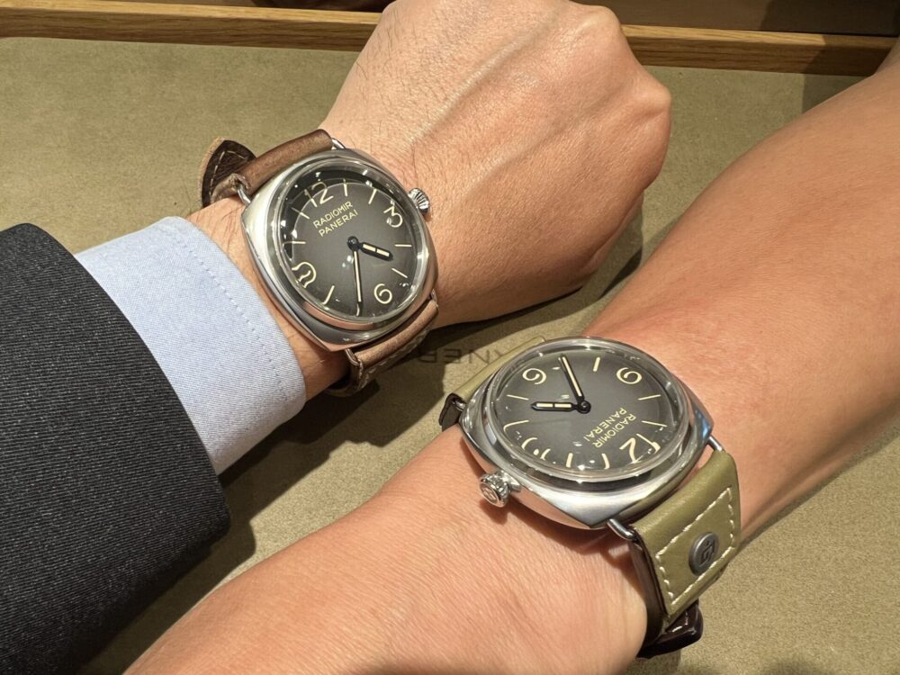 パネライ 】ルミノール → ラジオミールにっ！！ H様が選んだ一本は