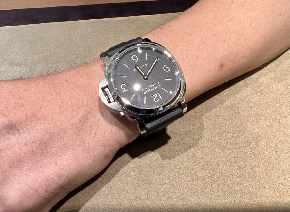 パネライ 】D様に、『シンプルの極み』な一本をご購入いただきました