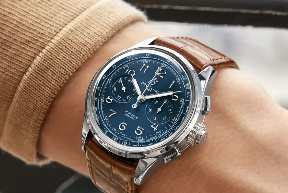 BREITLING＿ プレミエ B15 デュオグラフ 42 ＿AB1510171C1P1