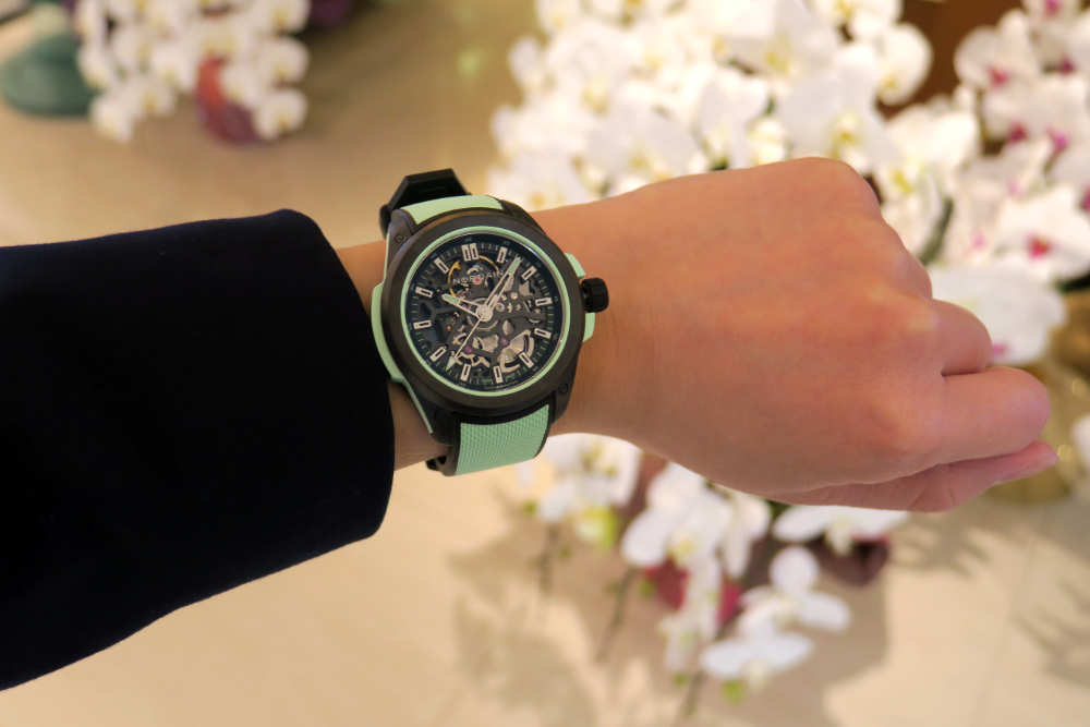 ノルケイン_ワイルドワン スケルトン 39mm_NNQ3001QBMT1LAS/B001/3W2MTBR.18BQ