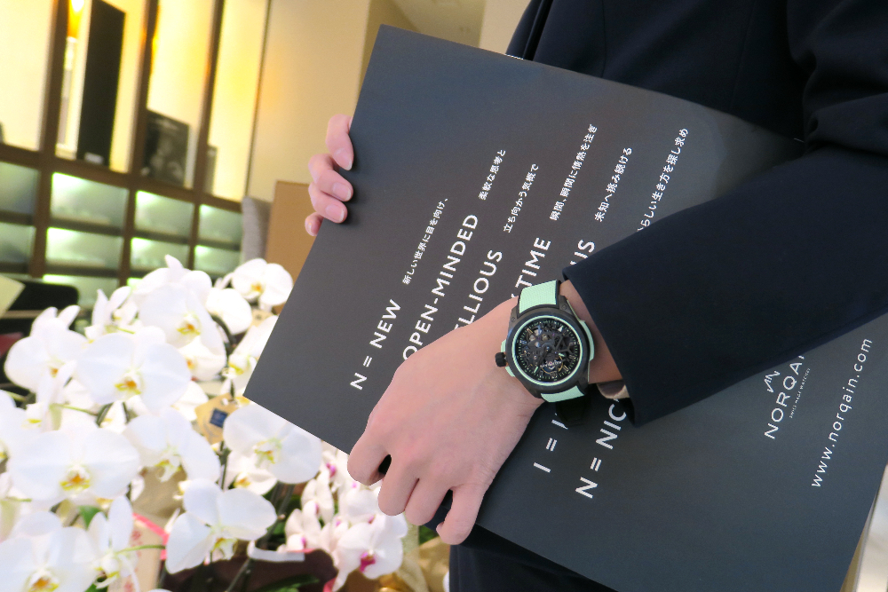 ノルケイン_ワイルドワン スケルトン 39mm_NNQ3001QBMT1LAS/B001/3W2MTBR.18BQ