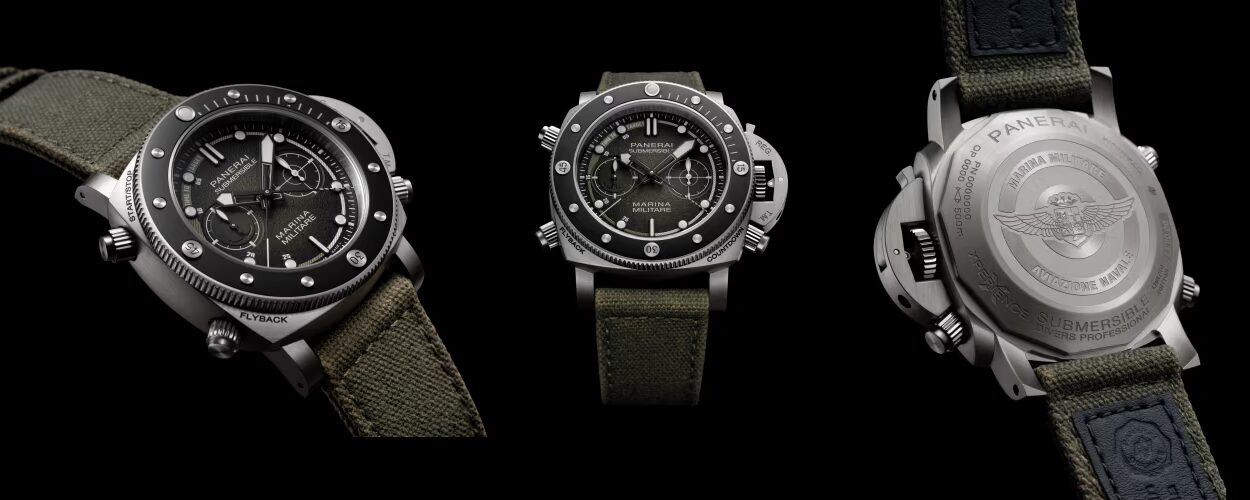 panerai_PAM01699 サブマーシブル クロノ マリーナ ミリターレ エクスペリエンス エディション