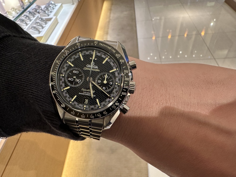 オメガ_スピードマスター スーパーレーシング コーアクシャル マスター クロノメーター クロノグラフ 44.25MM_329.30.44.51.01.003