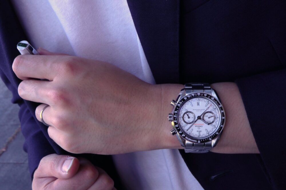 オメガ_＿スピードマスター レーシング マスタークロノメーター 44.25mm＿329.30.44.51.04.001