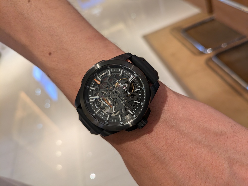 ノルケイン_インディペンデンス スケルトン 40mm_N3008.07B01.G01