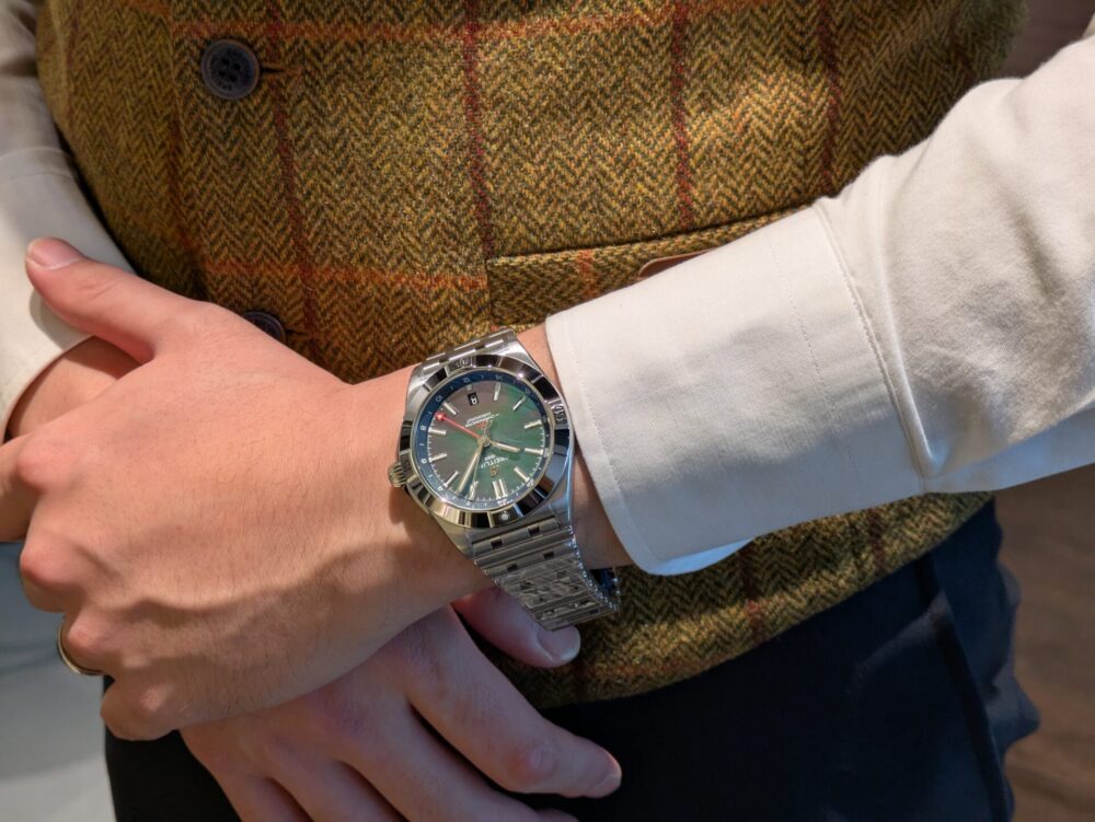 ブライトリング_クロノマット オートマチック GMT 40 ジャパンエディション_A32398A91G1A1