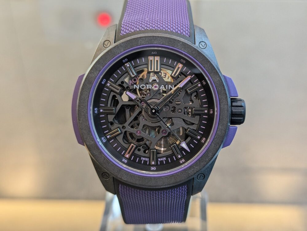 ノルケイン_ワイルドワン スケルトン 42mm リミテッドエディション パープル_N3000.07Q26.B23