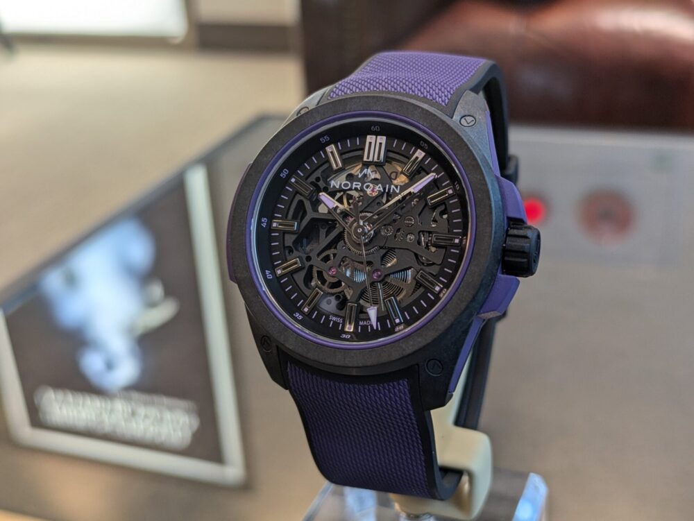 ノルケイン_ワイルドワン スケルトン 42mm リミテッドエディション パープル_N3000.07Q26.B23